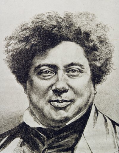 Alexandre Dumas Père (1802-70) von English School